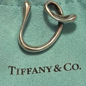 Tiffany & Co. Vintage 1980’s Elsa Peretti Uppercase V pendant.